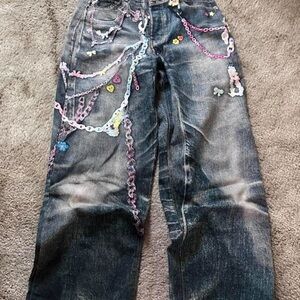 Acne studio print pants